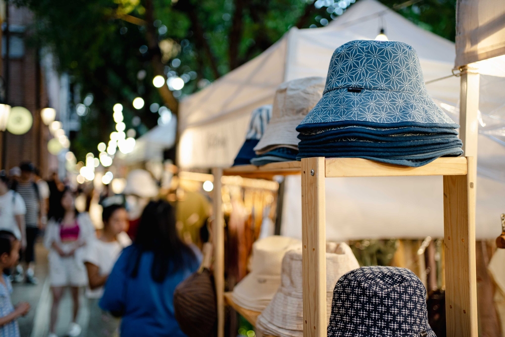 Hat shop on Nimmanhaemin Road, Chiang Mai