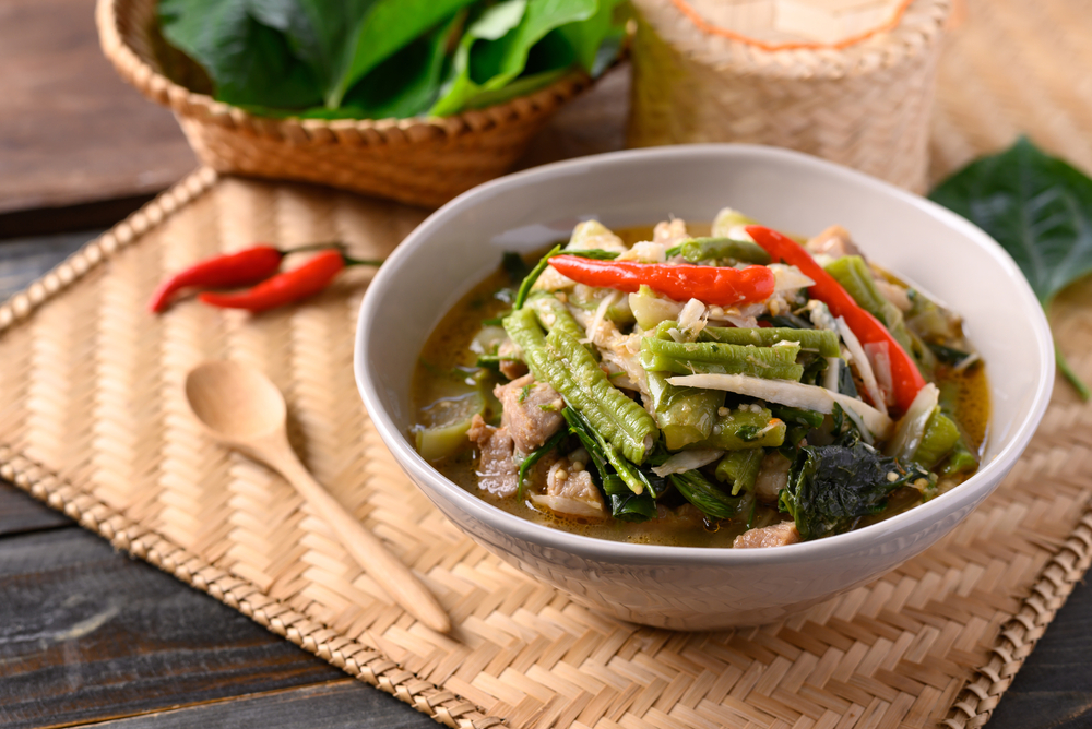 แกงแค อาหารเหนือ