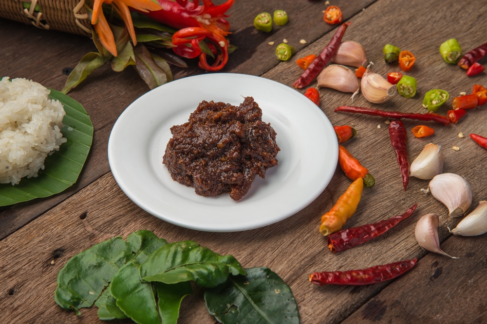 แจ่วบอง อาหาร หลวงพระบาง