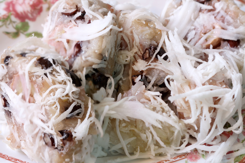 ข้าวต้มหัวหงอก อาหารเหนือ