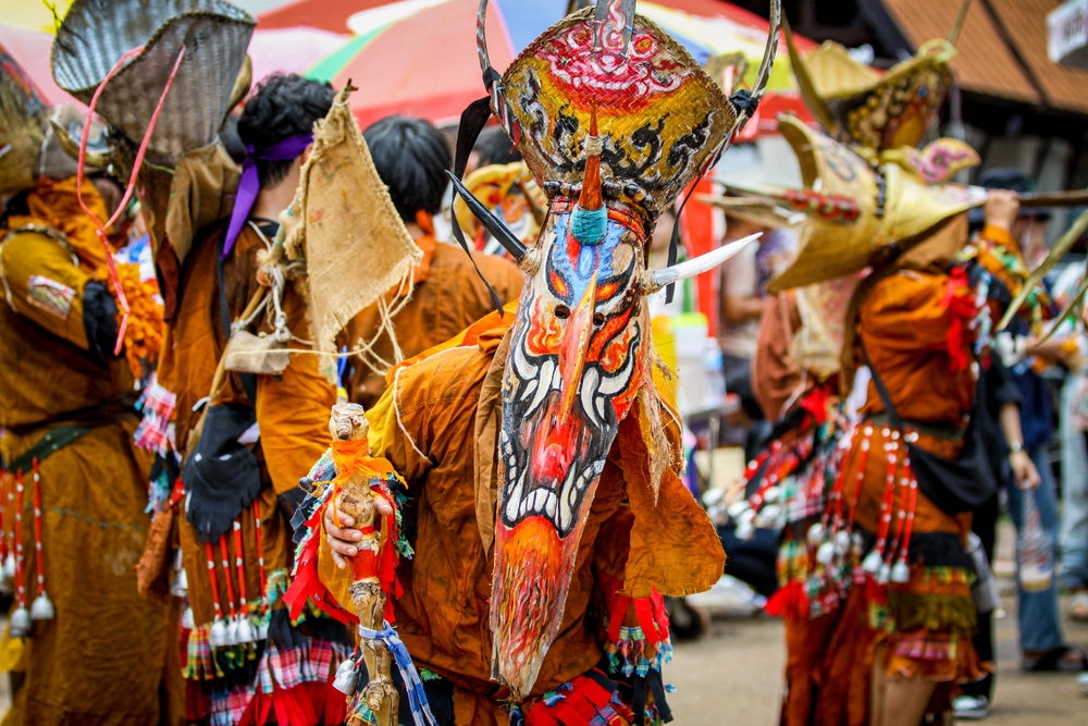 ประเพณีแห่ผีตาโขน ประเพณีไทยของจังหวัดเลย