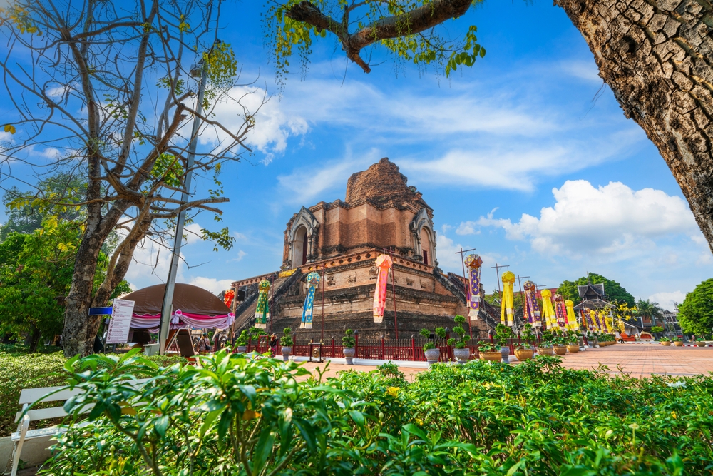 เที่ยวสงกรานต์เชียงใหม่ที่วัดเจดีย์หลวงวรวิหาร