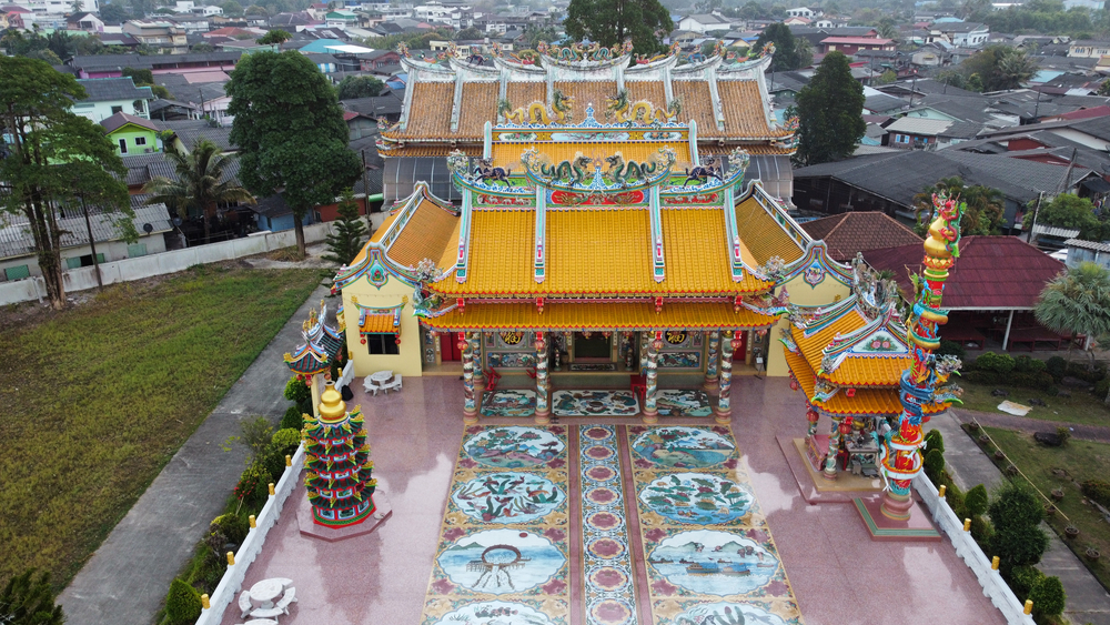 ไหว้พระขอพรเรื่องเงิน โชคลาภ ที่ศาลเจ้าแม่ทับทิมคลองใหญ่ จังหวัดตราด