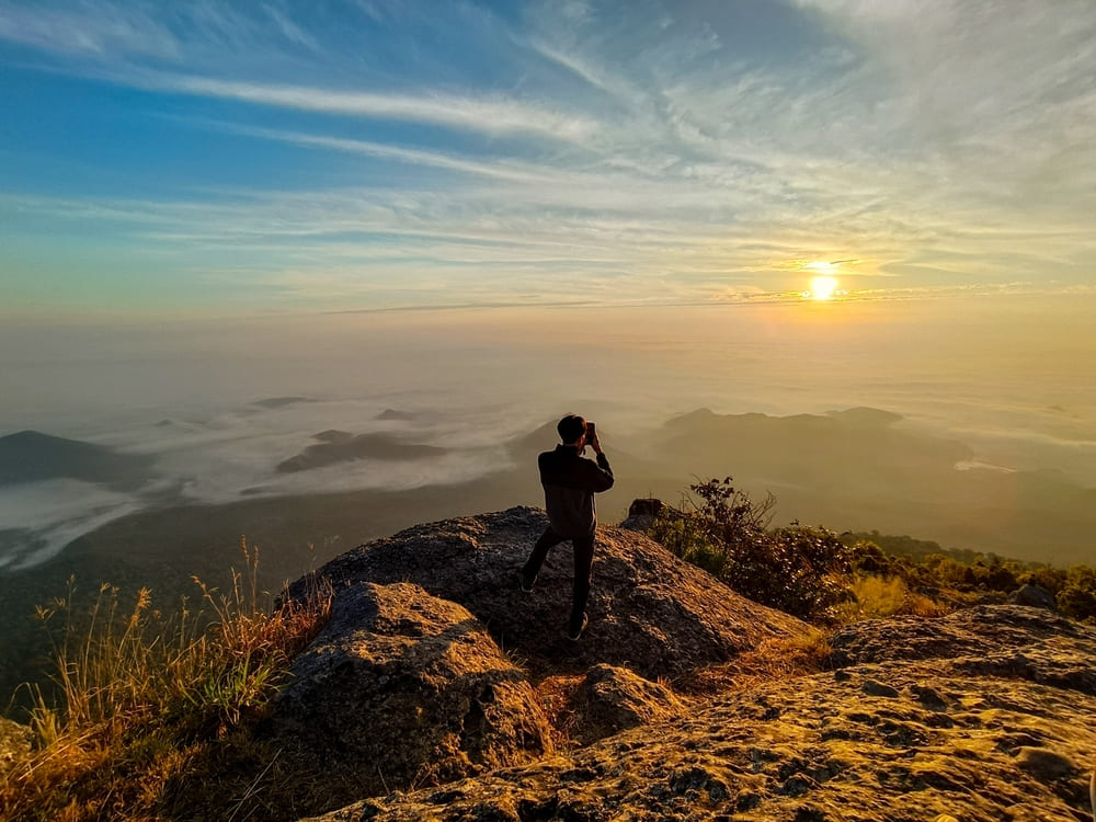 Sunrise at Khao Luang, Sukhothai