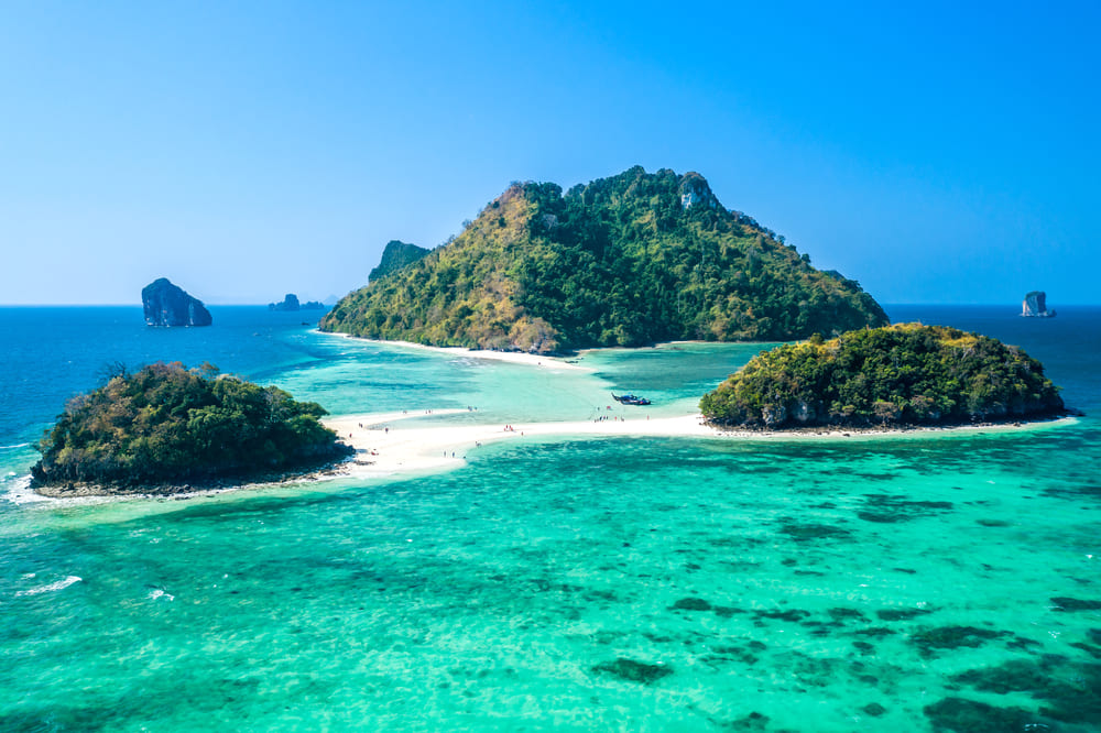 ทัวร์ 4 เกาะ ทะเลแหวก เที่ยวกระบี่ 3 วัน 2 คืน